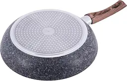 Сковорода Grey Marble індукційна з антипригарним покриттям Kamille Ø30х6 см kuh0007247 - мініатюра 3