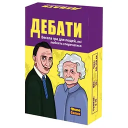 Настільна гра Memo Games Дебати (укр.) (0018)