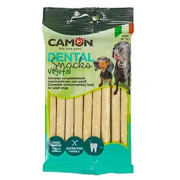 Ласощі для собак Dental Snak, канолі з рисовим крохмалем, S, 13×1 см, 108 г