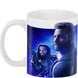 Кухоль GeekLand Captain America Месники Нескінченність CA.02.028 330 мл білий - мініатюра 3