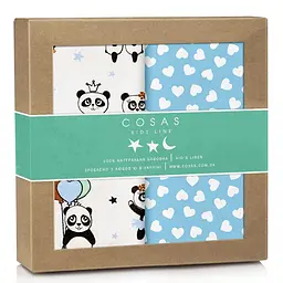 Багаторазові пелюшки дитячі PANDA STAR 2шт COSAS (4822052035726)