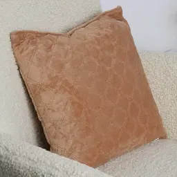 Подушка декоративна ТЕП Velour Кавова 45 x 45 см (3-03296_26559) - мініатюра 2