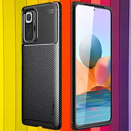 Чохол iPaky Kaisy Series для Xiaomi Redmi Note 10 5G / Poco M3 Pro [Black] [59747] - мініатюра 2