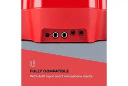 Караоке система Auna Super Star BT MP3 USB AUX (10031562) - мініатюра 2