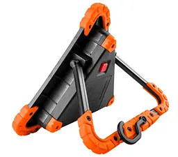 Neo Tools Прожектор на батарейках, трикутний, ААх4, 22x220x45мм , 800лм, 10Вт, 3 функції освітлення, біле/червоне світло - мініатюра 6