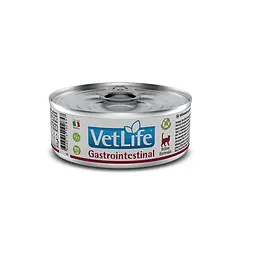 Вологий корм Farmina Vet Life Gastrointestinal для котів, при захворюванні ШКТ, 85 г