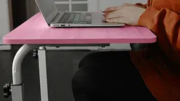 Столик для ноутбука з регулюванням висоти 60-90 см UFT T34 Pink (UFTT34Pink) - мініатюра 3