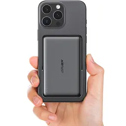 УМБ Acefast Magnetic Wireless 10000mAh 22.5W PD,QC 3.0 USB-C In/Out, QI 15W, with holder M17 Black - мініатюра 6