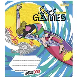 Набір зошитів 1 Вересня Sport Games A5 в лінію 36 листів 15 шт. - мініатюра 3
