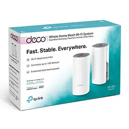 Домашня Mesh Wi-Fi система (2 шт у комплекті), арт. Deco E4(2-Pack) - мініатюра 2