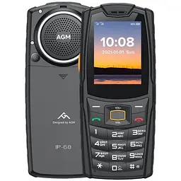 Кнопковий захищений телефон AGM M6 4G Dual Sim Rugged Phone - мініатюра 2
