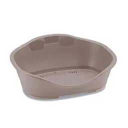 Stefanplast Sleeper Sleeper 5- Пластиковий лежак для собак і котів 96x68x38 см (бежевий)