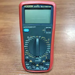 Цифровий професійний мультиметр вольтметр тестер VC9205N - мініатюра 2