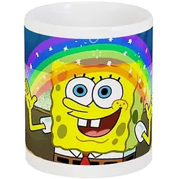 Кухоль GeekLand SpongeBob SquarePants CP 03.163 330 мл білий - мініатюра 3