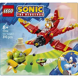 Конструктор LEGO Sonic Літак Тейлза Торнадо-1 310 ел. (77119)