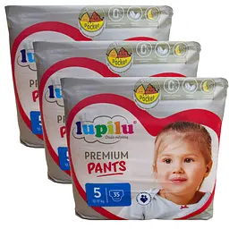 Підгузки-трусики Lupilu Premium 5 (12-17 кг) 105 шт NEW