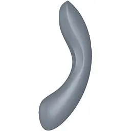 Вакуумний стимулятор Satisfyer Curvy Trinity 1 Bluegrey - мініатюра 2