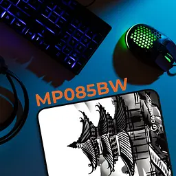 Килимок для мишки GamePro Speed/Control White (MP085BW) - мініатюра 3