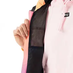 Куртка штормова Picture Organic Surface Printed Women S Світло-жовтогарячий - мініатюра 6