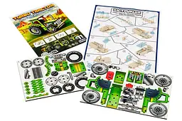 Конструктор дерев'яний Puz-00960 "Turbo Tractor" в кульку PuzzleOK - мініатюра 5