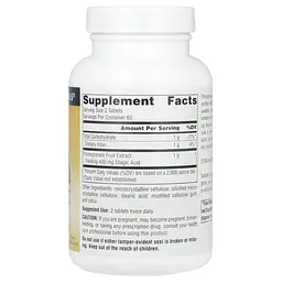 Натуральна добавка Source Naturals Pomegranate Extract 500 mg 120 таблеток - мініатюра 2