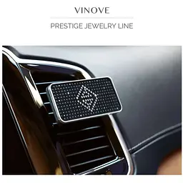 Ароматизатор для авто Vinove Лондон з кристалами Swarovski колекція Jewelry - мініатюра 6