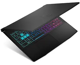 Ноутбук MSI 15.6 Katana 15 HX B14WEK-1016XUA FHD IPS/Intel i5-14450HX/16GB/1TB/RTX 5050 8GB/DOS/Black (B14WEK-1016XUA) - мініатюра 4