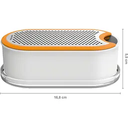 Терка Fiskars Functional Form з контейнером біла (1019530) - мініатюра 2
