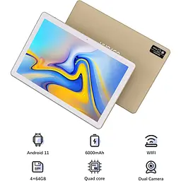 Планшет Yumkem 10'' 4/64Gb LTE Gold - мініатюра 4