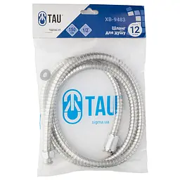 Шланг для душа Tau 1/2" SS стандарт 150 см (9892061) - мініатюра 2
