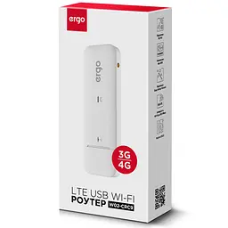 Маршрутизатор мобільний WIFI роутер ERGO W023-CRC9 3G/4G (cat4) USB Wi-Fi router +ant.connector - мініатюра 7
