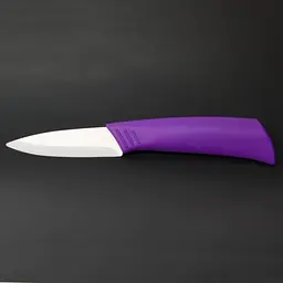 Ніж для очищення овочів керамічний 8 см Purple (NS7KN7)