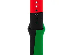 Ремінець Apple Black Unity Sport Band (MJ4V3) для Watch 38/40mm