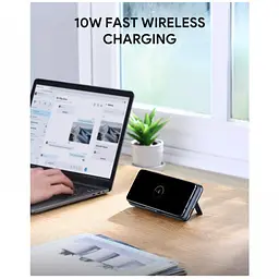Повербанк Aukey PBWL02 10000 mAh Wireless Qi PD/QC 3.0 (116037) - мініатюра 8