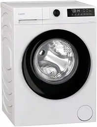 Candy Пральна машина Candy ProWash 300 фронтальна, 9кг, 1400, A, 54.8см, дисплей, пара, інвертор, люк чорний, білий - мініатюра 4