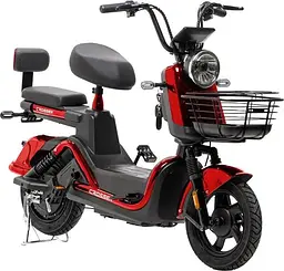Електроскутер Двомісний Crosser CR2 (800W, 60V, 24Ah, графенові АБК) Червоний