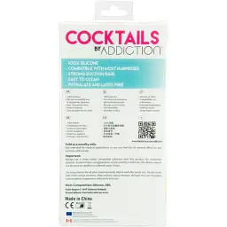 Фалоімітатор на присосці Addiction Cocktails Mint Mojito, 14 см + віброкуля в подарунок - мініатюра 9