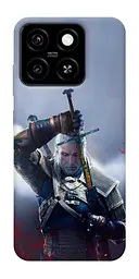 TPU чохол Demsky The witcher gerald для ZTE Blade A55 4G