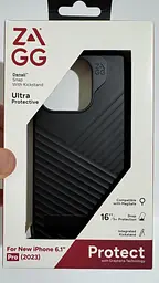 Протиударний чохол із підставкою ZAGG Gear4 Denali MagSafe для iPhone 15 Pro (6.1") Black 702312718 - мініатюра 2