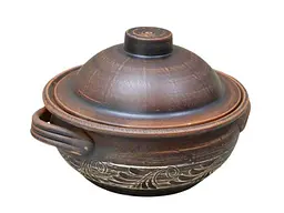 Ковбасник СЛОВ'ЯНОЧКА 1,5л гончарний декор 31434