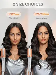 Автоматичний стайлер Sheglam Hair Curler Bella для завивки волосся / Плойка для локонів 3 режими 170–210°C - мініатюра 3