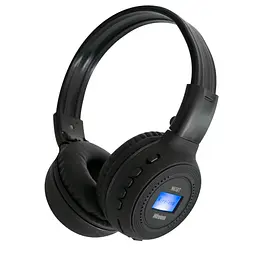 Бездротові навушники з мікрофоном "Digital wireless headphone N65BT" Чорні, накладні навушники блютуз (ST) - мініатюра 5