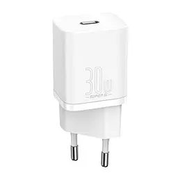 МЗП Baseus Super Si quick charger IC 30W EU Белый