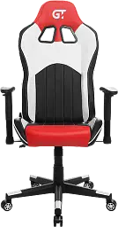 Геймерське крісло GT Racer чорне червоно-біле (X-5813 Black/Red/White) - мініатюра 8