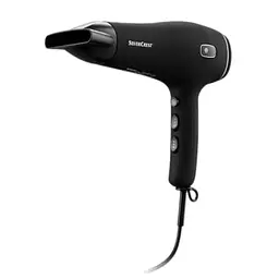 Фен з дифузором і іонізацією SilverCrest SHTK 2000 A1 автоматична смотка кабелю 1 шт. чорний (33705-IS)