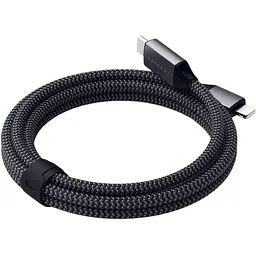 Кабель USB-C to Lightning Satechi Cable Space Gray 1.8 м (ST-TCL18M) - мініатюра 4