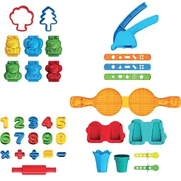 Набір для творчості Dede Art Craft Mega з тіста 200 г (3617)
