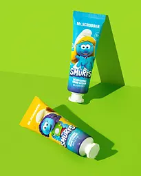 Парфумований живильний крем для рук Mr.Scrubber The Smurfs із ароматом яблучного пирога - мініатюра 3