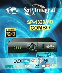 Супутниковий комбінований ресивер Sat-Integral SP-1329 HD COMBO - мініатюра 3