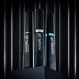 Водостійка туш для вій L'Oreal Paris Telescopic Lift чорна 9.9 мл - мініатюра 4